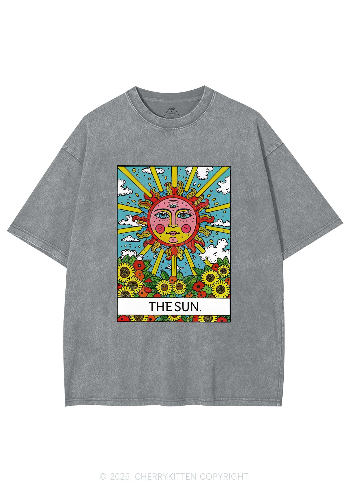 The Sun Y2K Washed Tee Cherrykitten
