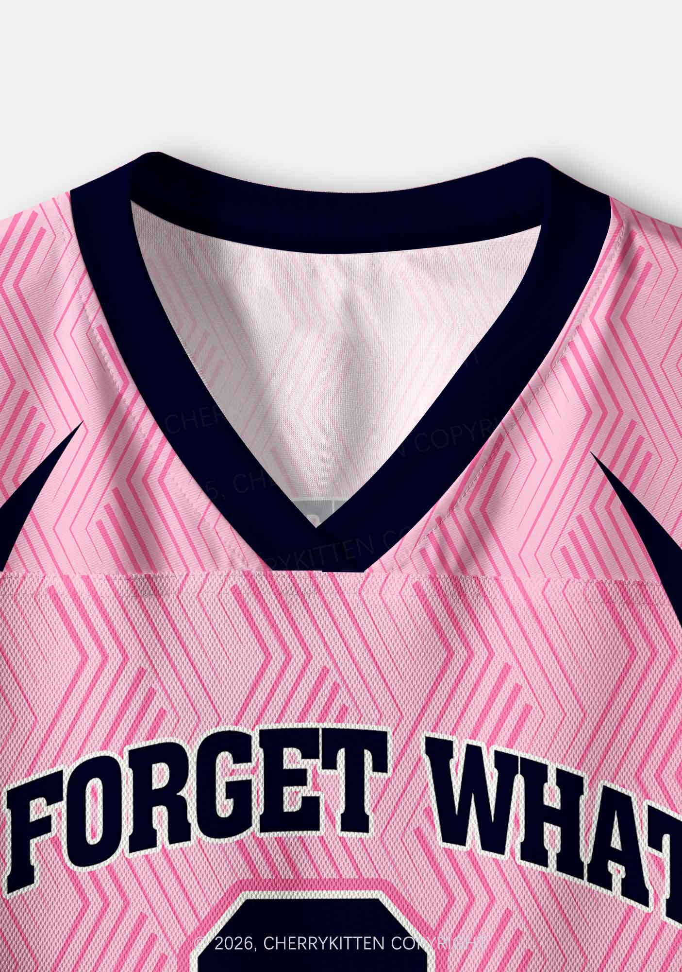 I Forget What Was For Pride Y2K Crop Sport Jersey Shirts Cherrykitten