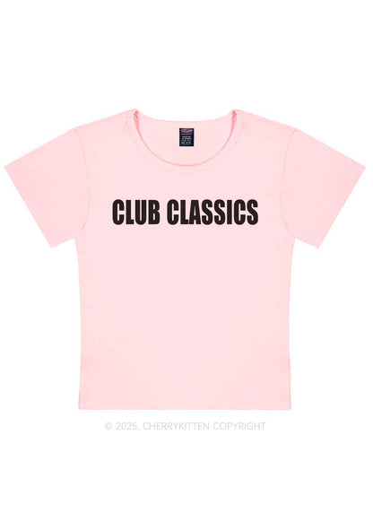 Club Classics Y2K Baby Tee Cherrykitten