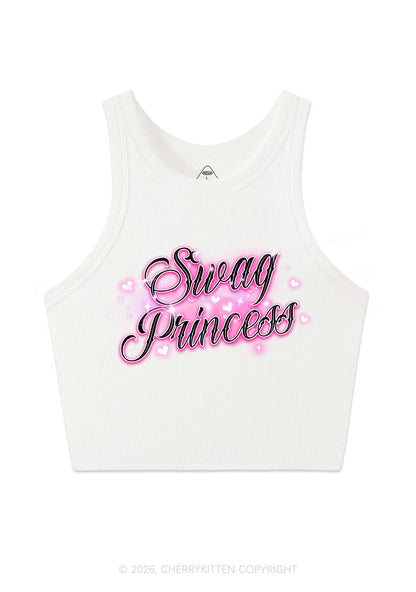 Swag Princess Y2K Crop Tank Top Cherrykitten