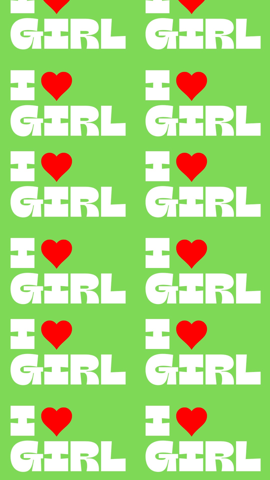 I Love Girls Pride Y2K Phone Case Cherrykitten