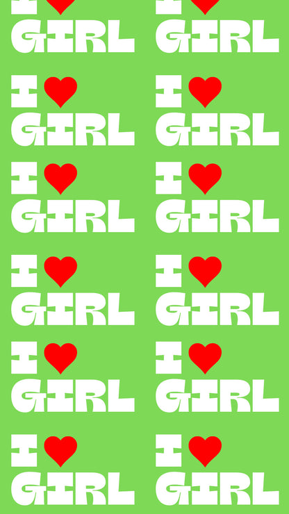 I Love Girls Pride Y2K Phone Case Cherrykitten