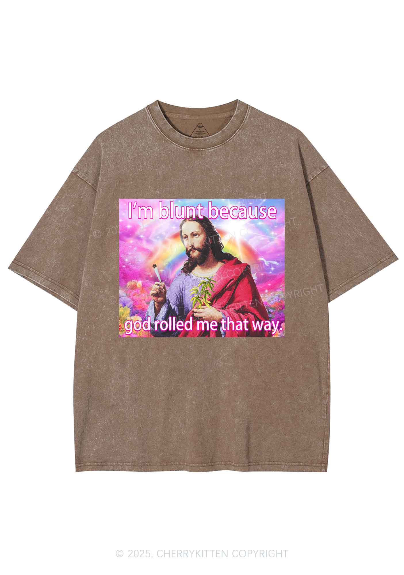 Im Blunt Y2K Shirts Washed Tee Cherrykitten