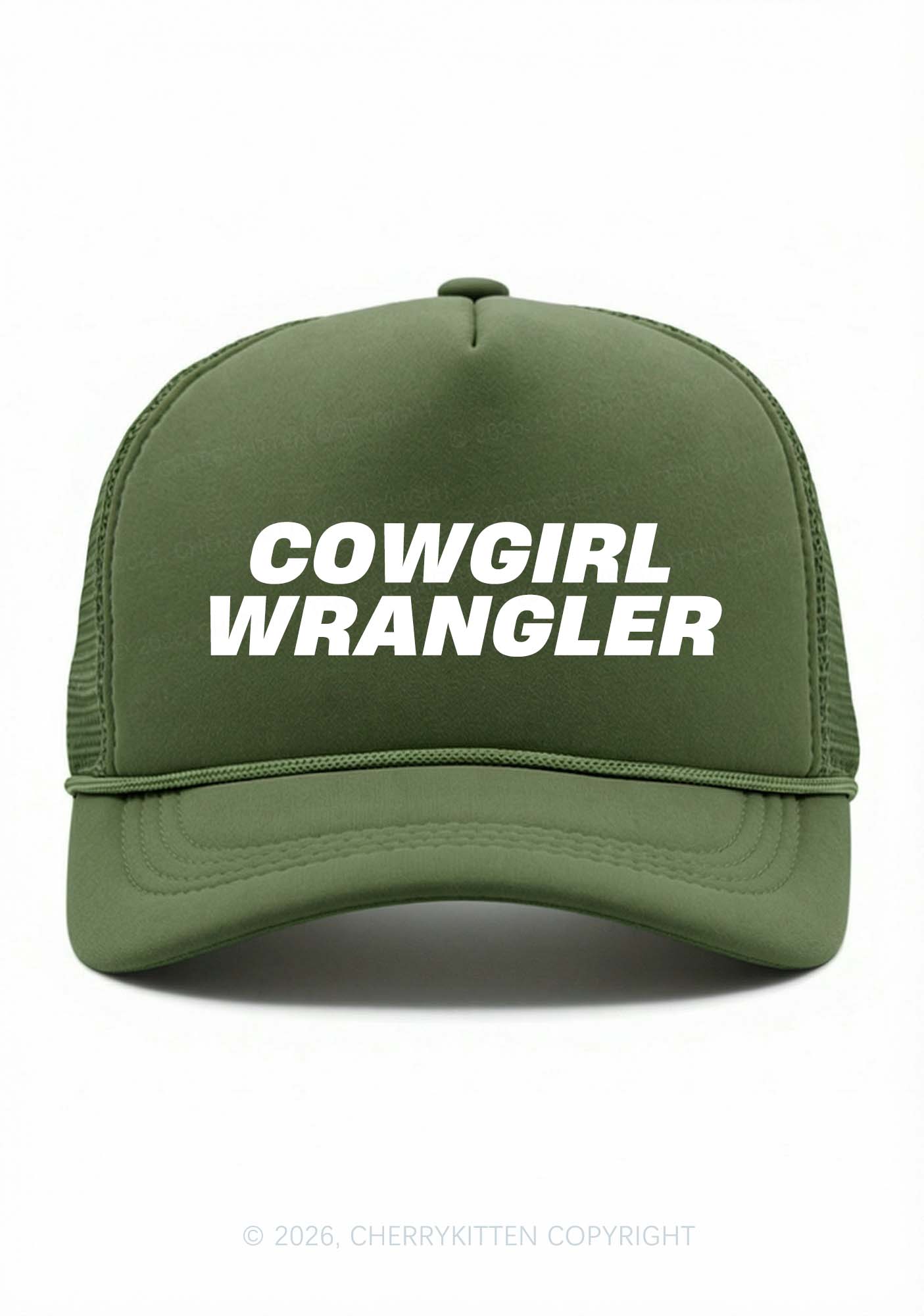 Cowgirl Wrangler Pride Y2K Trucker Hat Cherrykitten