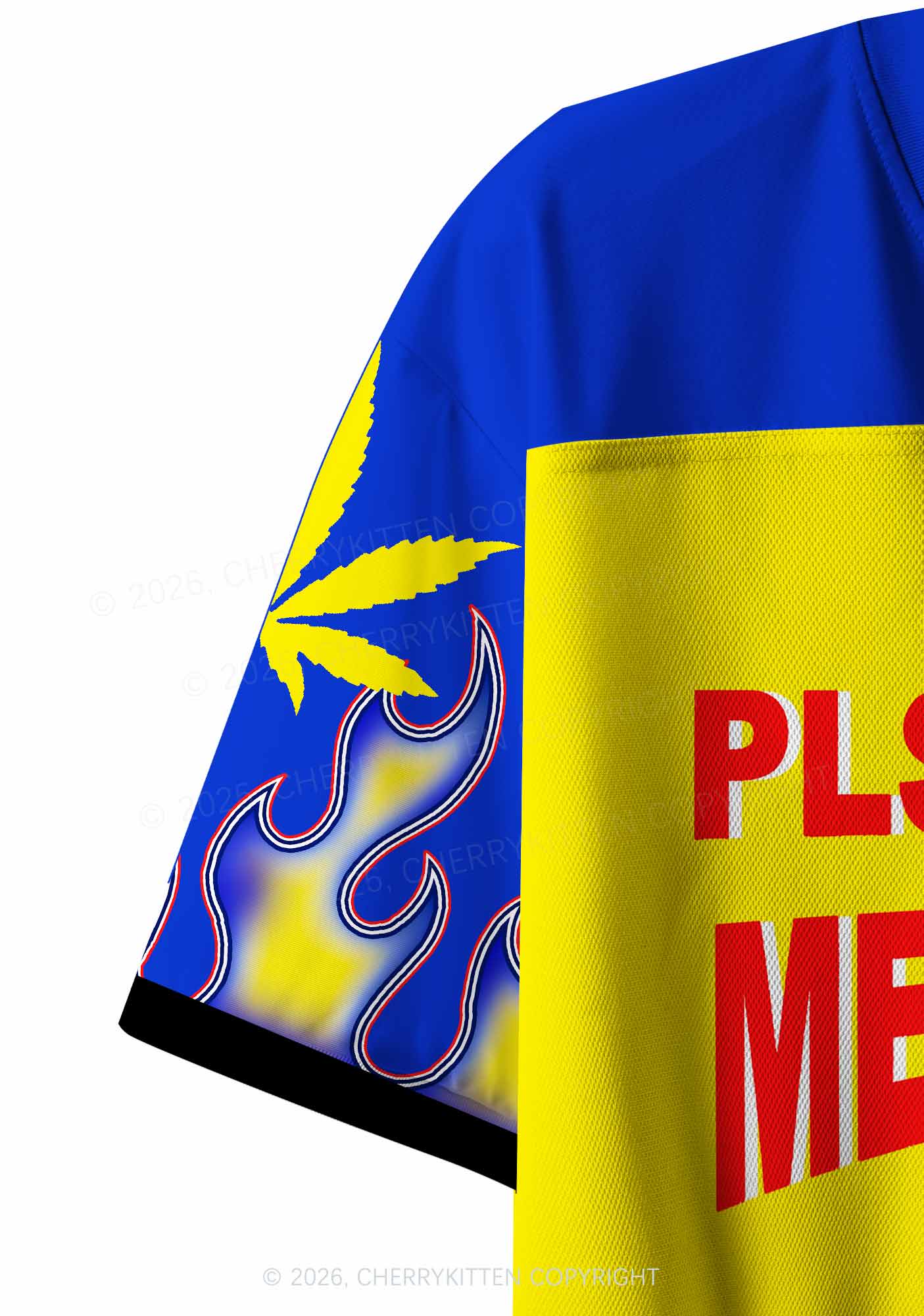 Dont Give Me Cigarette Y2K Crop Sport Jersey Shirts Cherrykitten