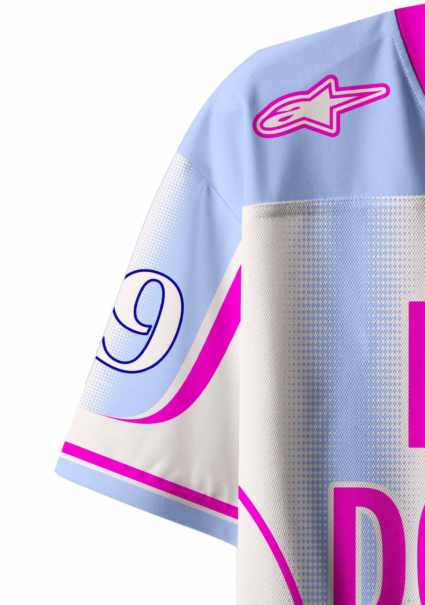 Purple Be Gay Do Crime Pride Y2K Crop Sport Jersey Shirts Cherrykitten