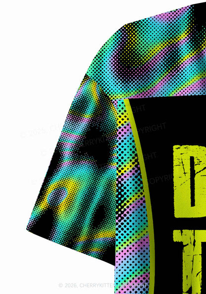 Neon Dibs On The DJ Y2K Crop Sport Jersey Shirts Cherrykitten