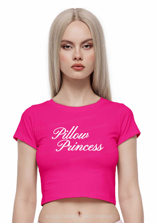 Pillow Princess Y2K Baby Tee Cherrykitten