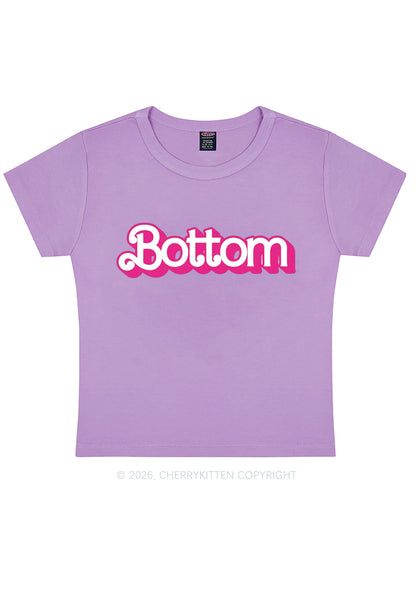 Pink Bottom Pride Y2K Baby Tee Cherrykitten