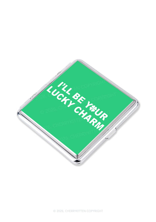 Be Your Lucky Charm St Patricks Y2K Cigarette Case Cherrykitten