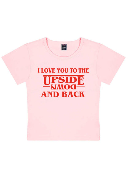 Love You Upside Down Y2K Baby Tee Cherrykitten