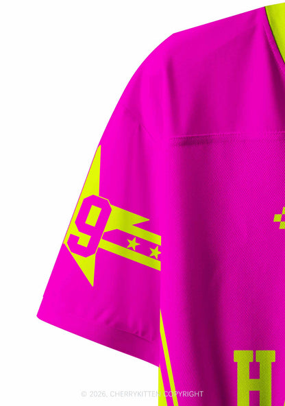 Handful Mommy Milkers Y2K Crop Sport Jersey Shirts Cherrykitten