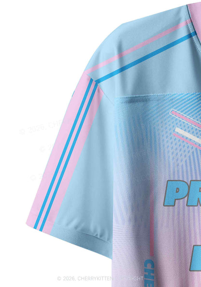 Protect The Dolls Pride Y2K Crop Sport Jersey Shirts Cherrykitten