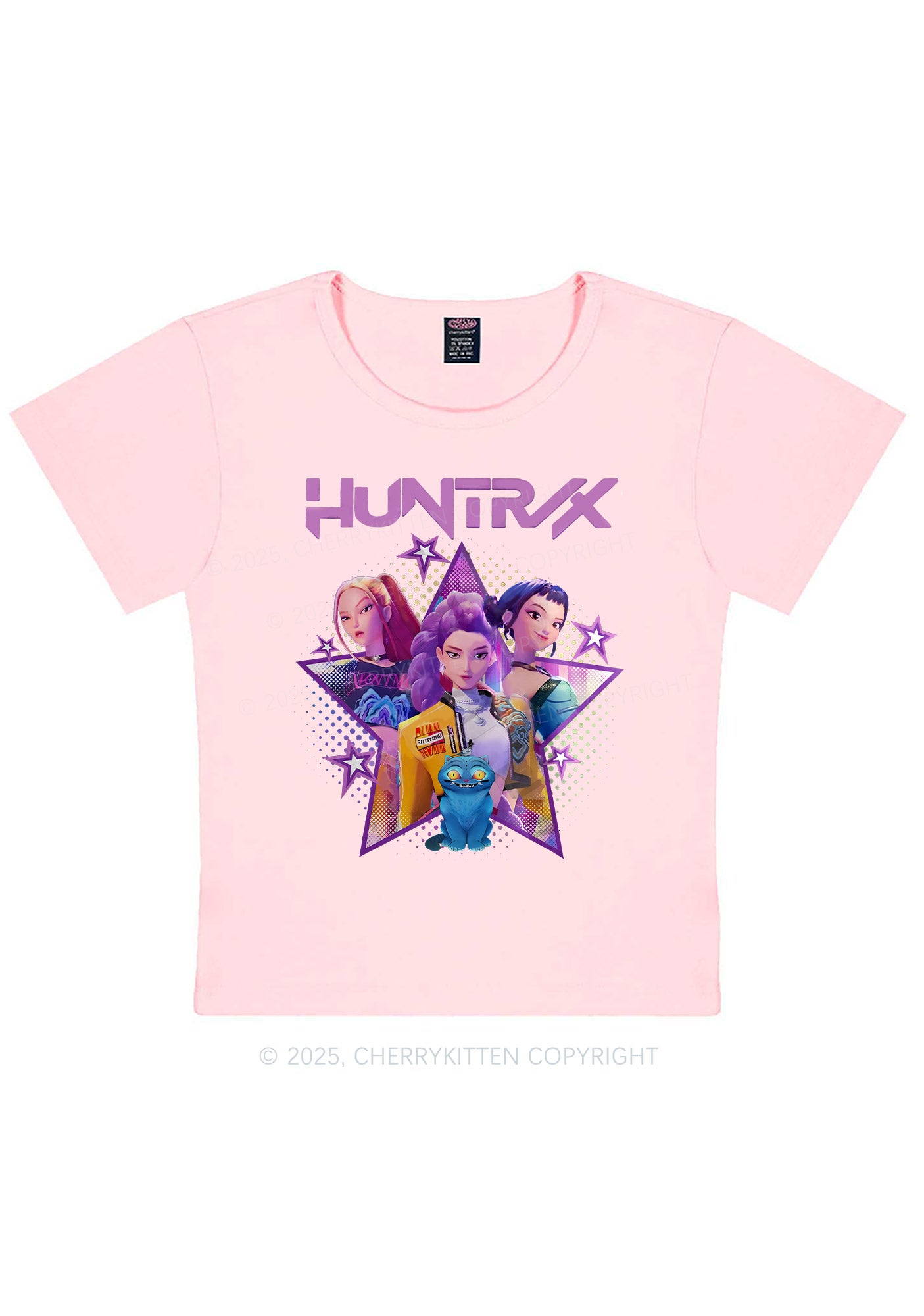 Kpop Stars Y2K Baby Tee Cherrykitten