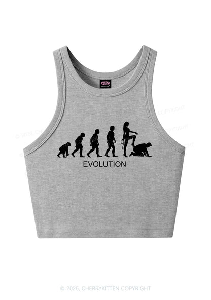 Female Evolution Y2K Crop Tank Top Cherrykitten