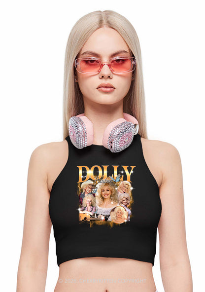 DP Vintage Portrait Y2K Crop Tank Top Cherrykitten