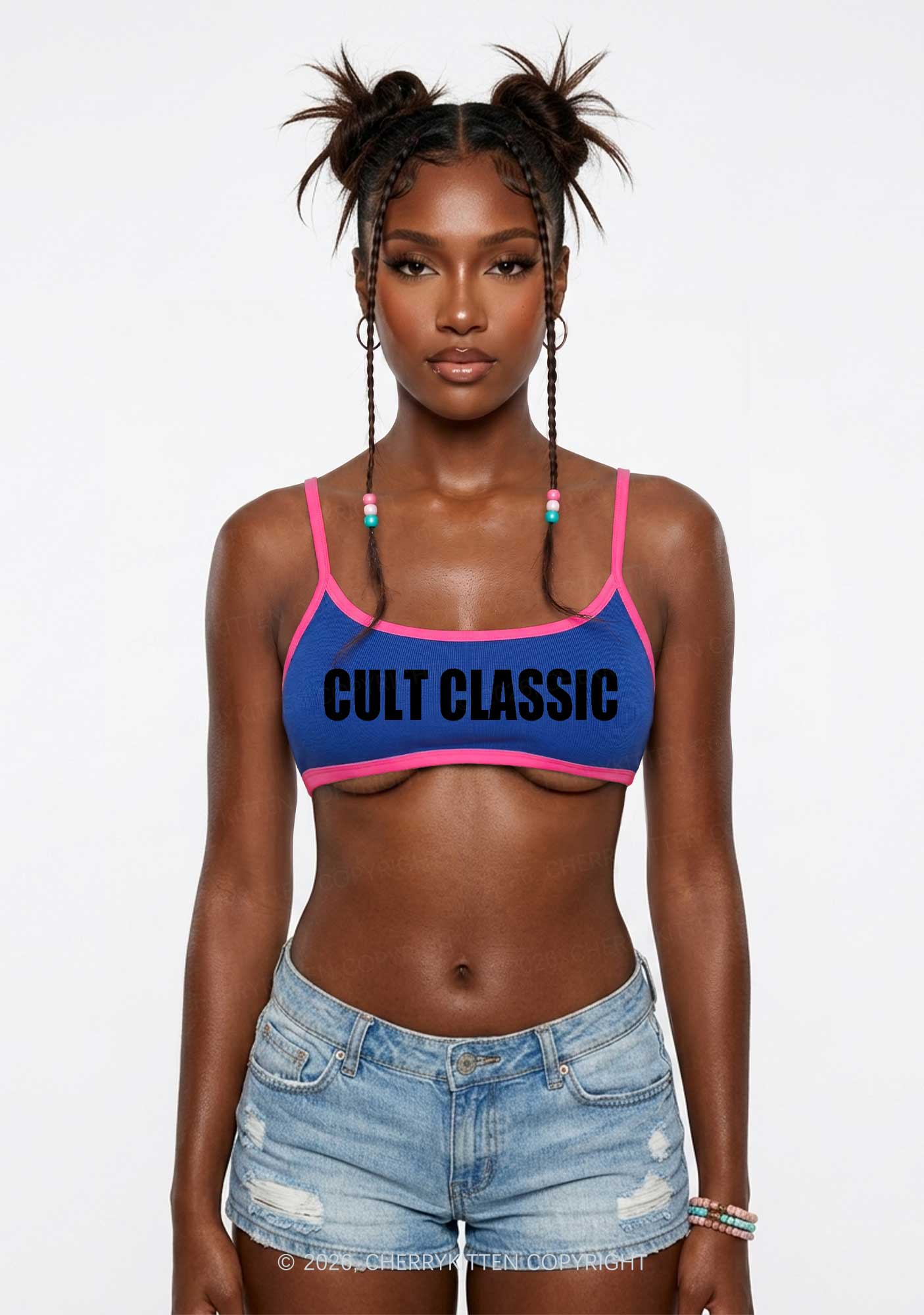 Cult Classic Y2K Super Crop Cami Cherrykitten