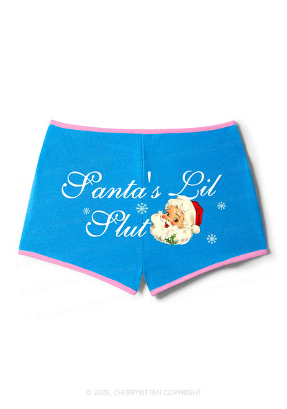 Santas Lil Slxt Christmas Y2K Booty Shorts Cherrykitten