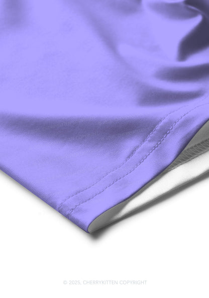 Purple Y2K Print Men Boxer Briefs Cherrykitten