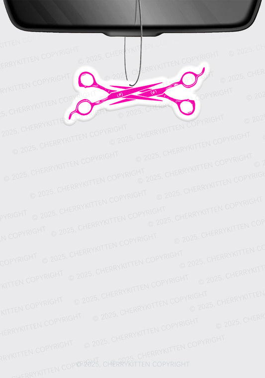 Pink Scissor Pride 1Pc Y2K Car Air Freshener Cherrykitten