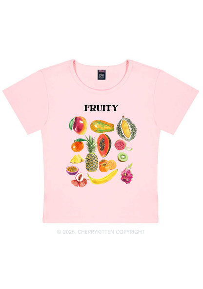 Fruity Y2K Baby Tee Cherrykitten