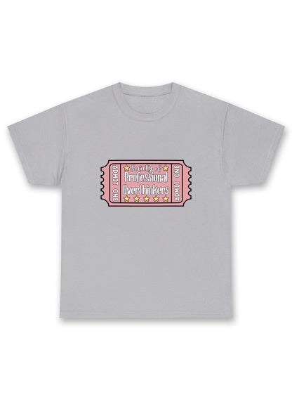 Society Of Professional Overthinkers Chunky Shirt