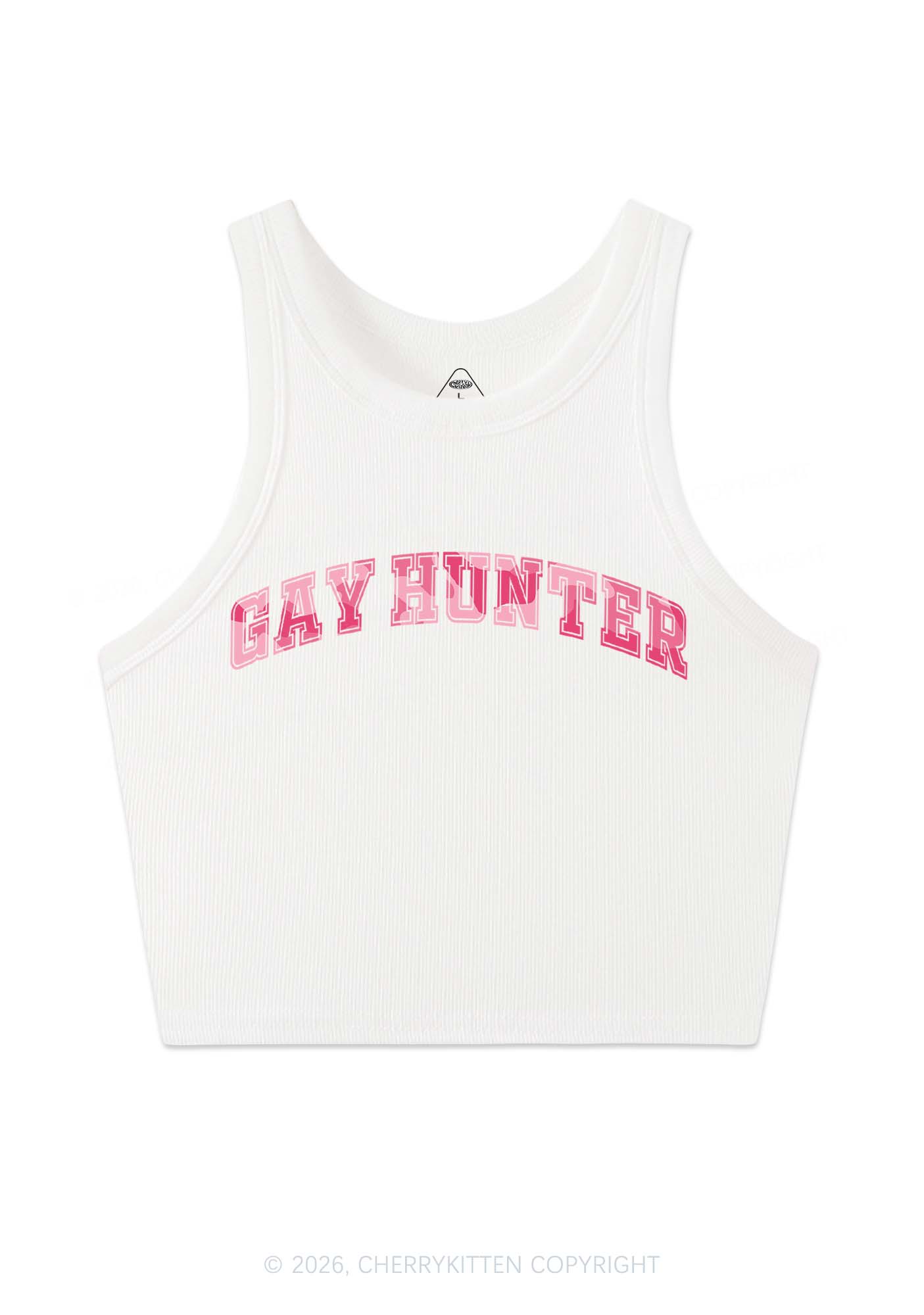 Gay Hunter Pride Y2K Crop Tank Top Cherrykitten