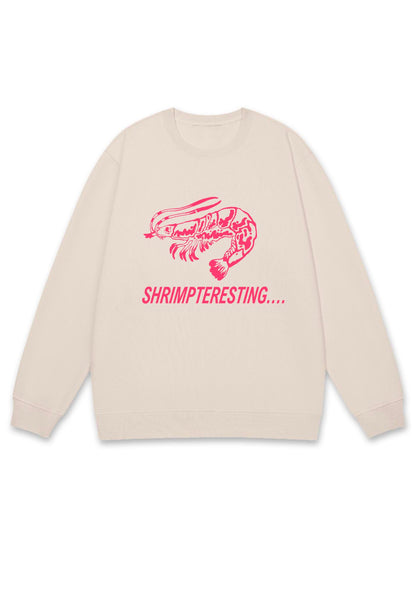 Shrimp Teresting Y2K Sweatshirt