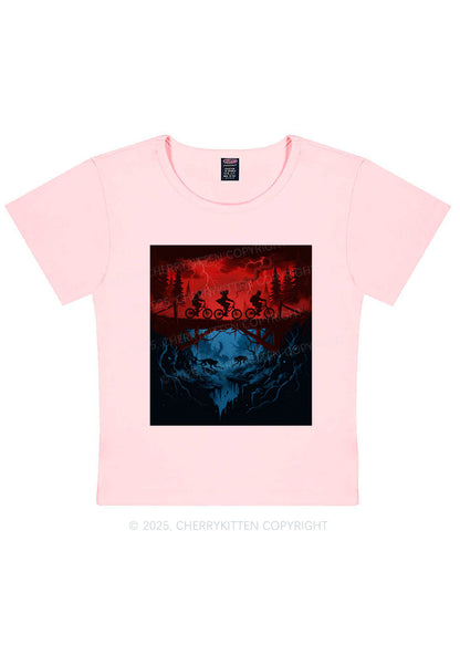 Red Storm Riders Y2K Baby Tee Cherrykitten