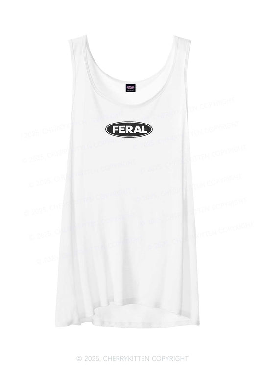 Feral Y2K Sheer Boyfriend Tank Cherrykitten