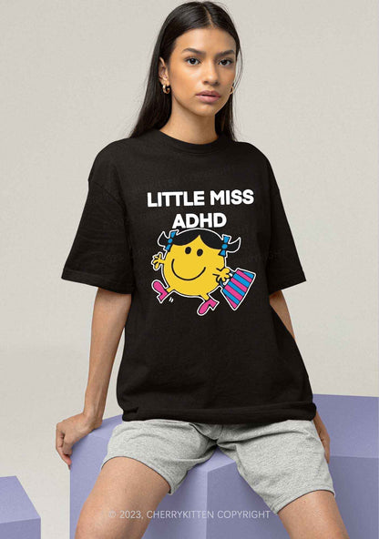Little Miss ADHD Y2K Chunky Shirt Cherrykitten
