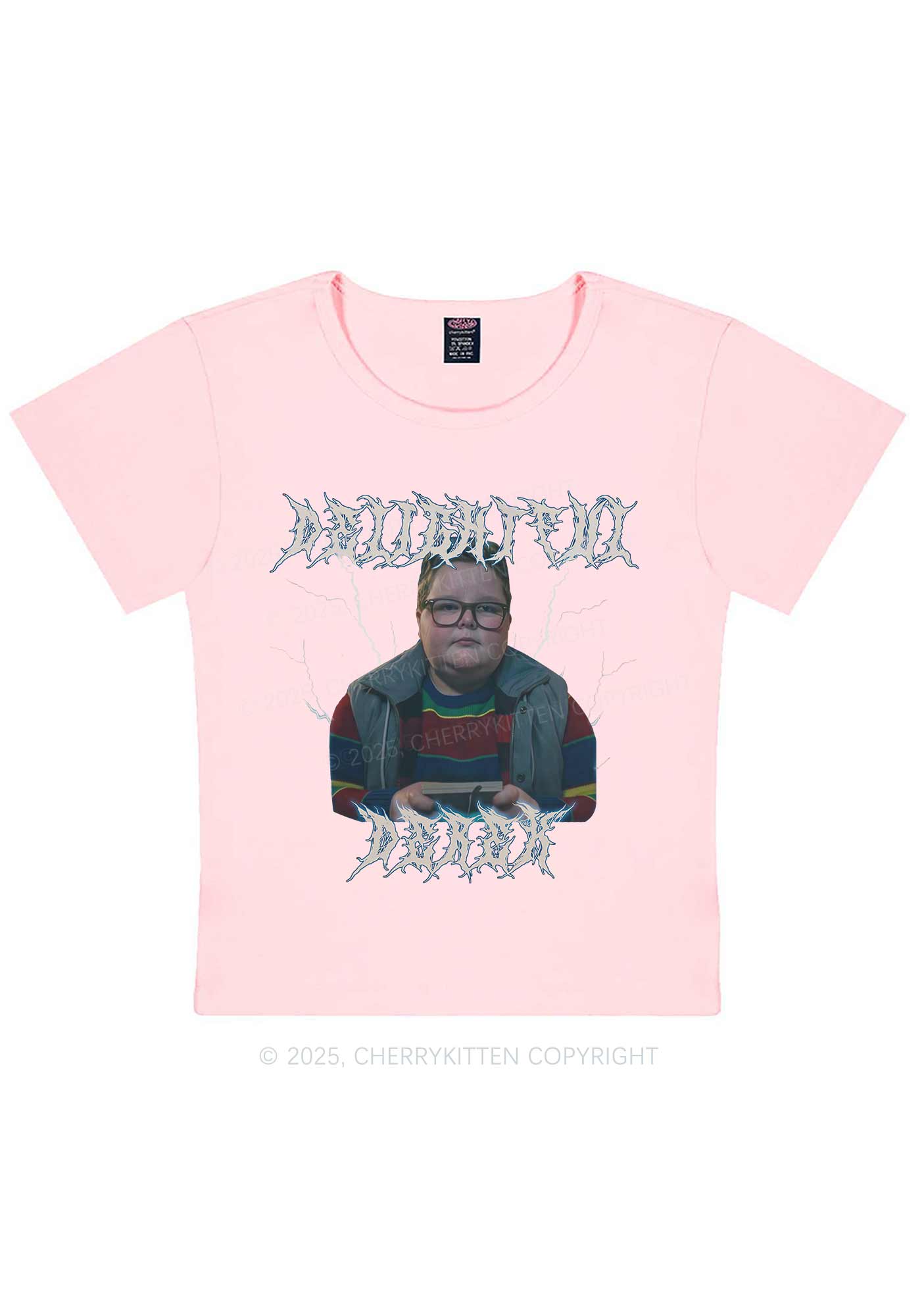 Delightful Boy Y2K Baby Tee Cherrykitten