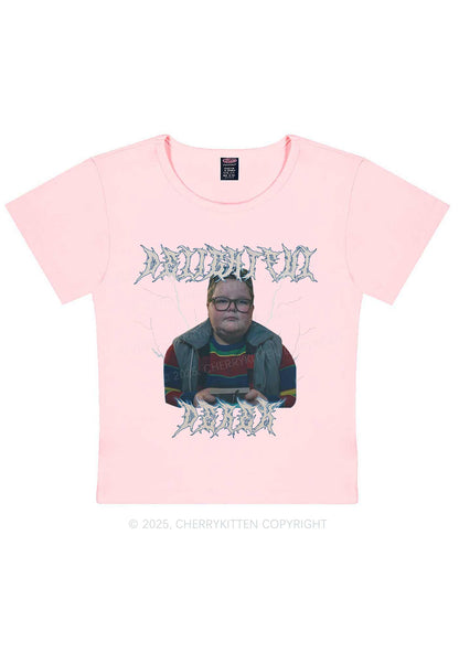 Delightful Boy Y2K Baby Tee Cherrykitten