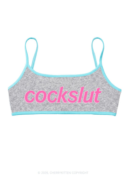 Cockslxt Y2K Super Crop Cami Cherrykitten