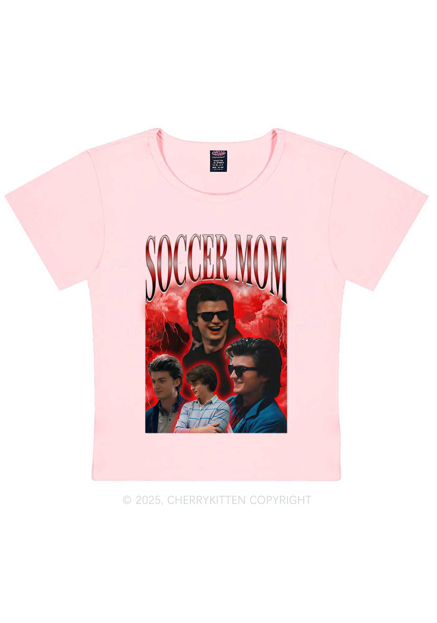 Soccer Mom Y2K Baby Tee Cherrykitten