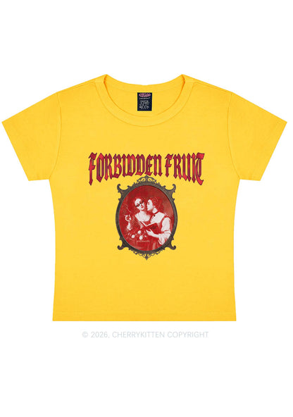 Forbidden Fruit Pride Y2K Baby Tee Cherrykitten