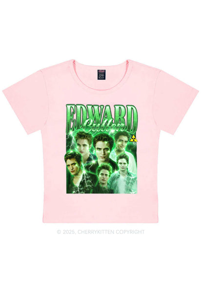 EC Green Lightning Y2K Baby Tee Cherrykitten