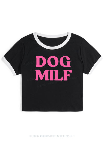 Dog Mxxf Y2K Ringer Tee Cherrykitten