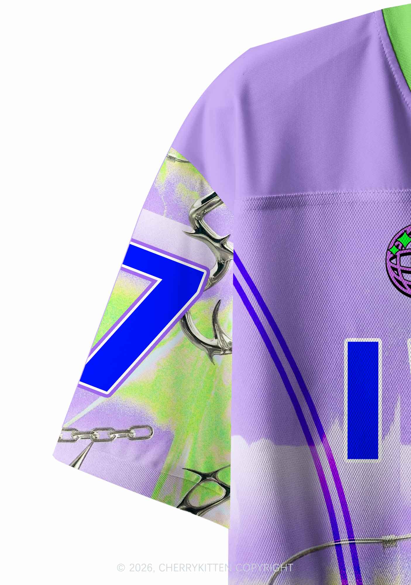 I Want To Be A House Wife Y2K Crop Sport Jersey Shirts Cherrykitten