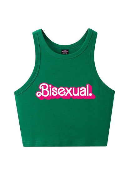 Pink Bisexual Pride Y2K Crop Tank Top Cherrykitten