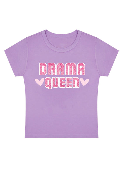 Drama Queen Y2K Baby Tee