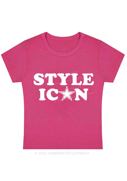 Curvy Style Icon Baby Tee Cherrykitten