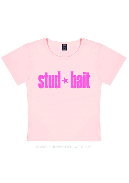Stud Bait Pride Y2K Baby Tee Cherrykitten