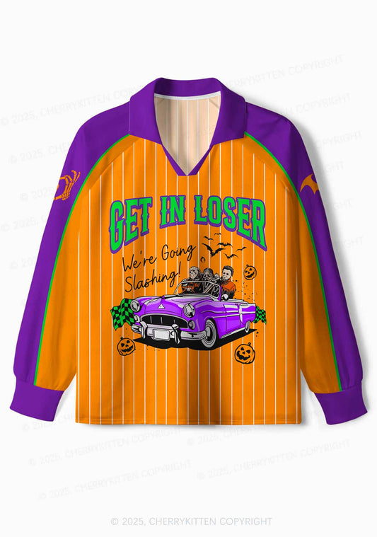 Halloween Custom Get In Loser Y2K Sport Long Sleeve Jersey Shirts Cherrykitten