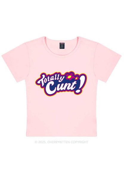 Totally Cxxt Y2K Baby Tee Cherrykitten