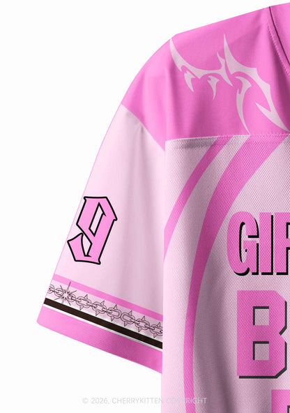 Boys Will Be Toys Y2K Crop Sport Jersey Shirts Cherrykitten