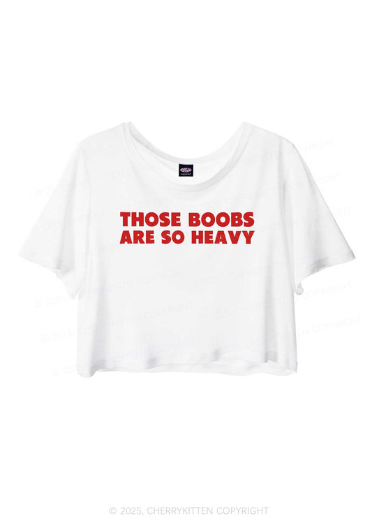 Bxxbs Are So Heavy Y2K Sheer Crop Tee Cherrykitten