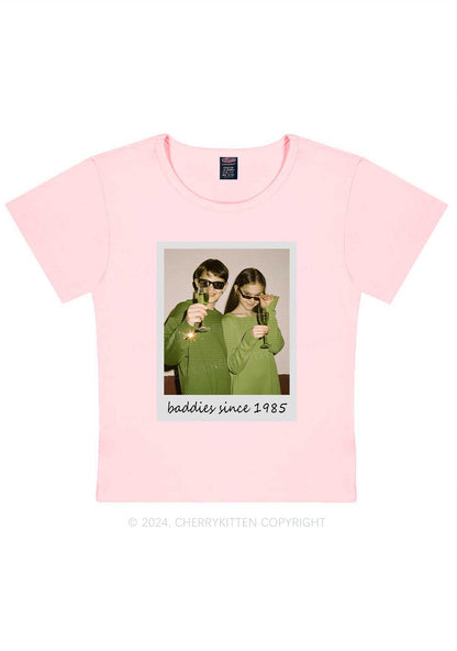 Baddies Since Y2K Valentine's Day Baby Tee Cherrykitten