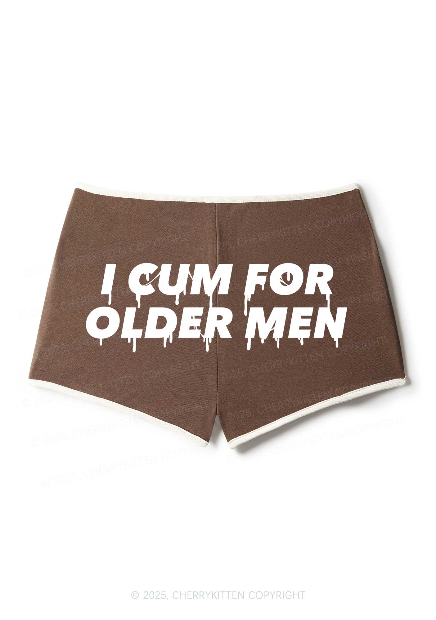 Come For Older Men Y2K Booty Shorts Cherrykitten