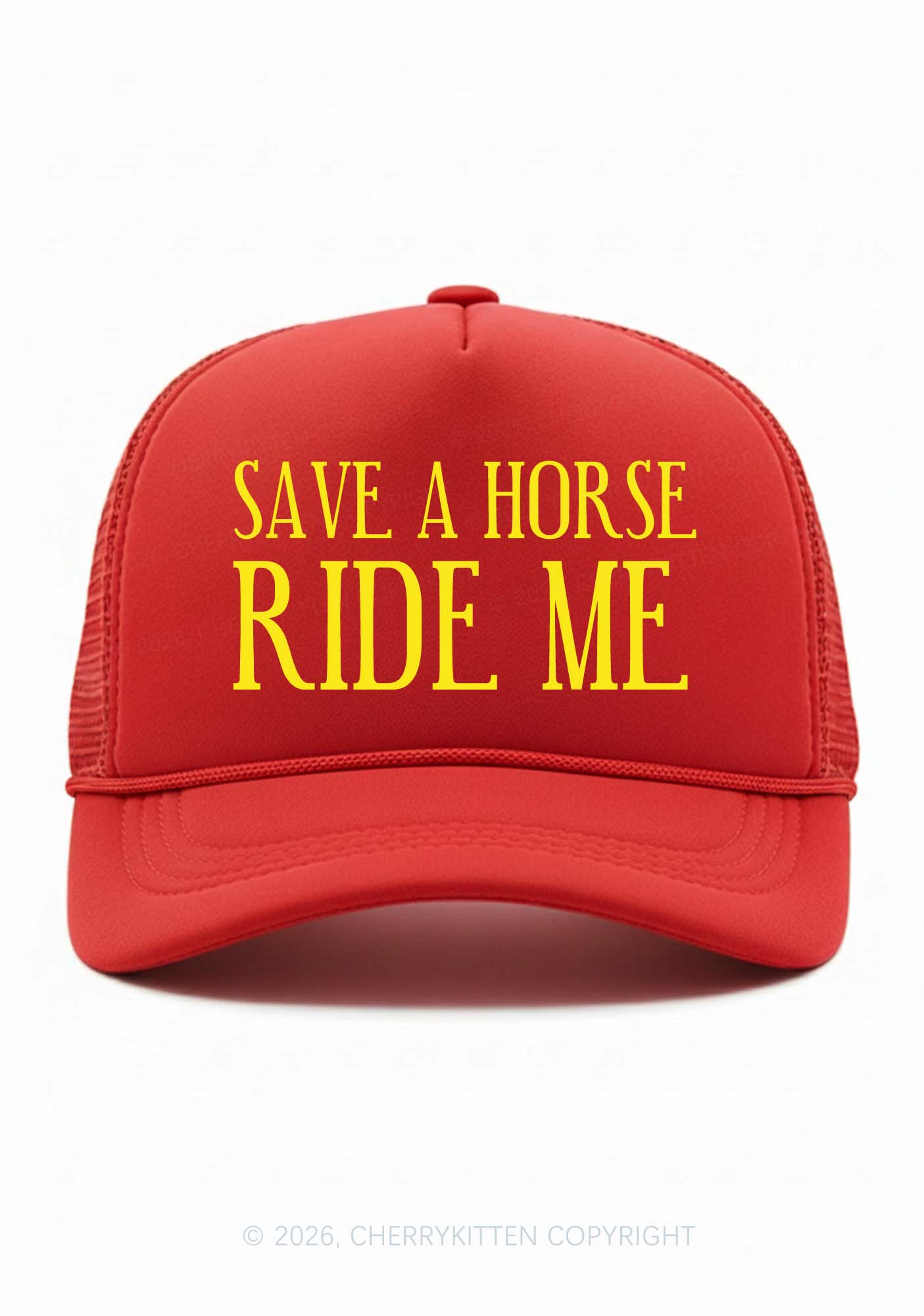 Ride Me Y2K Trucker Hat Cherrykitten
